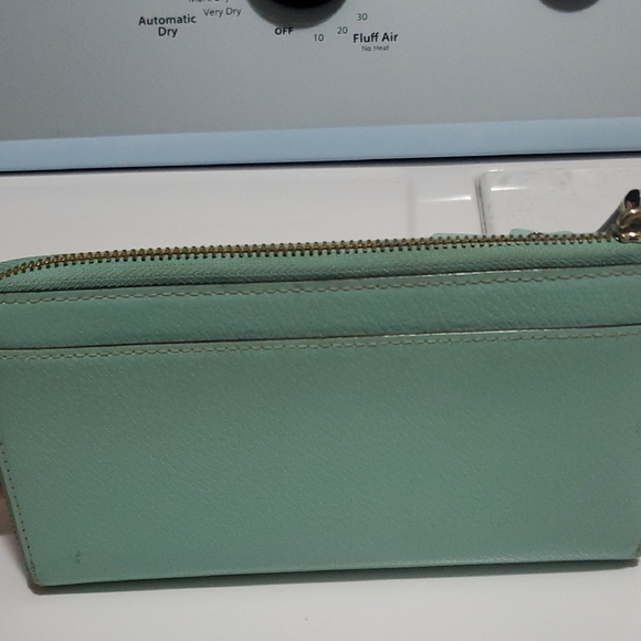Kate Spade Seafoam Green Wristlet Clutch - Picture 2 of 6